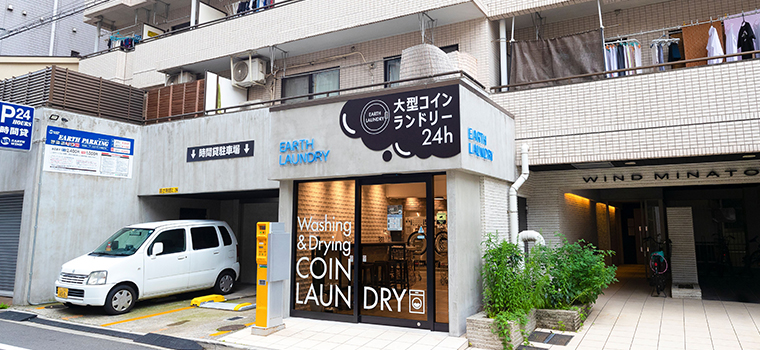 マンションの1Fに設置